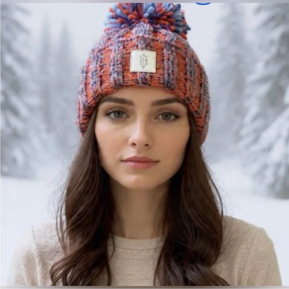 FP Movement High Mile Pom Pom beanie